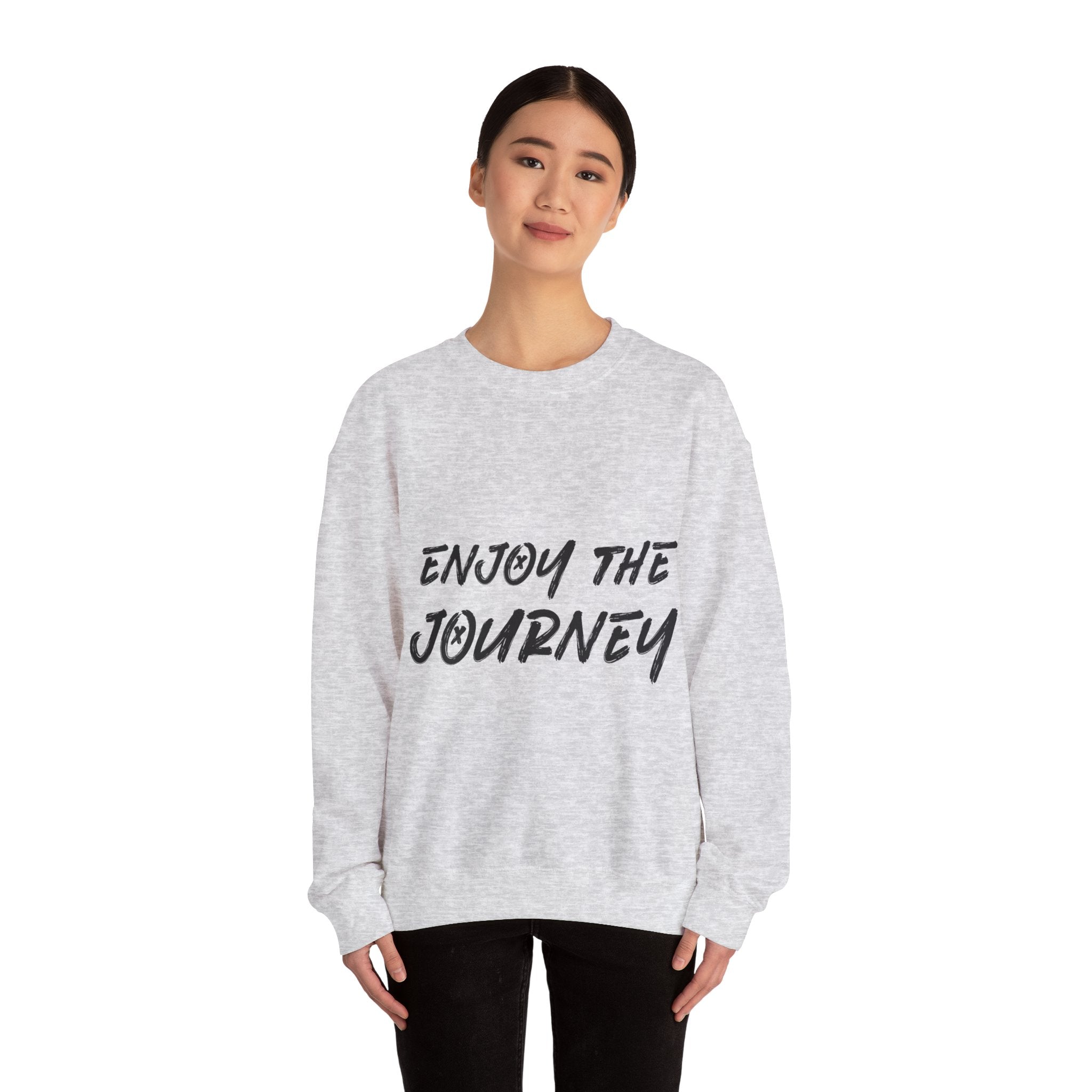 Image of Sudadera unisex de cuello redondo Heavy Blend™: cómoda, duradera y ecológica para una comodidad durante todo el año